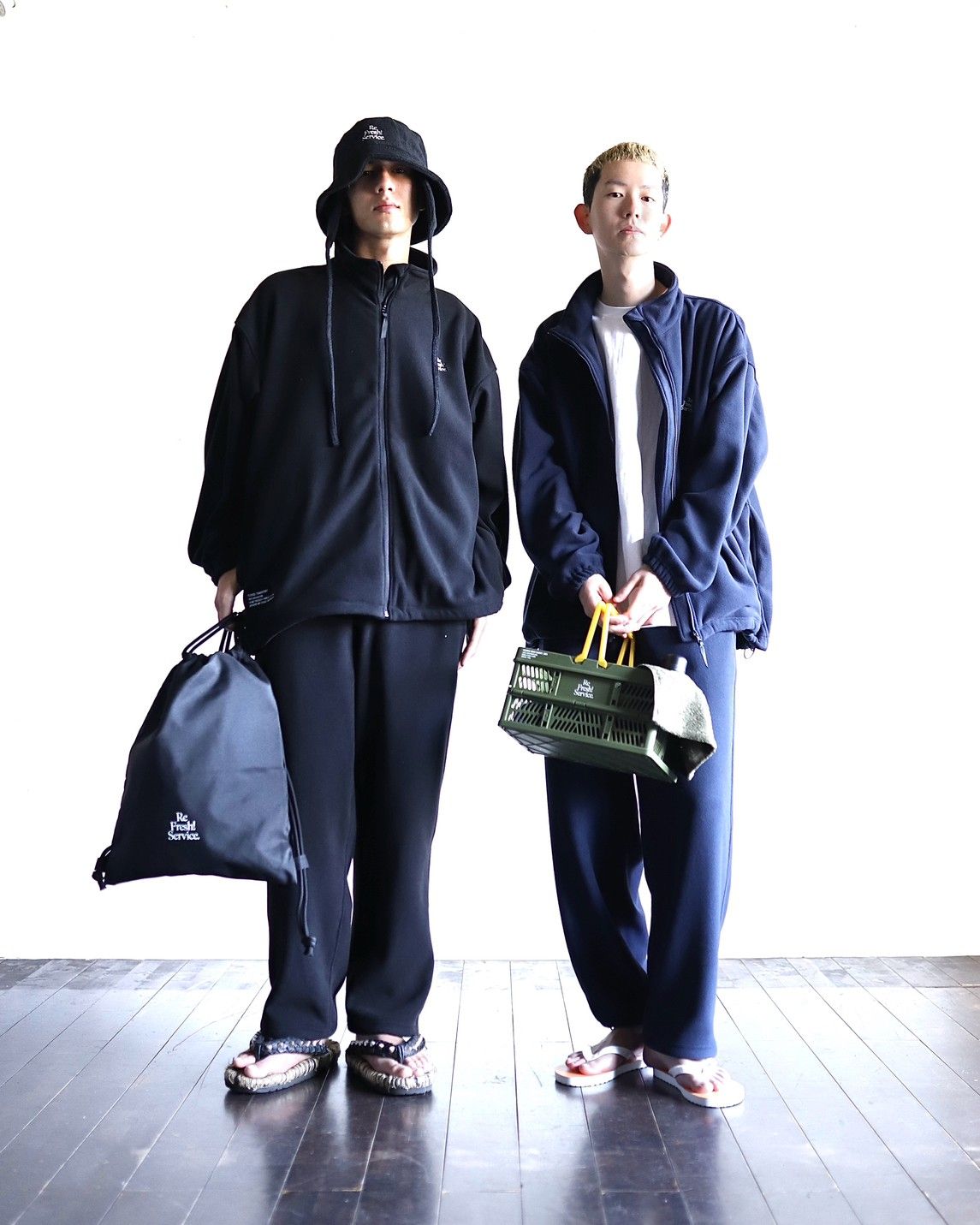 ReFresh!Service. “FLEECE TRACK SUIT”(NAVY)★再販しました！