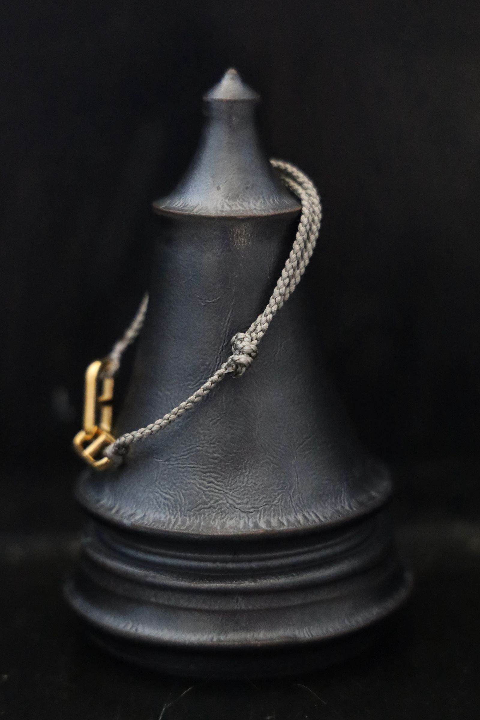 XOLO JEWELRY ショロジュエリー / Anchor Link Silk Code Bracelet-Gold- (XOCB004G)GRAY