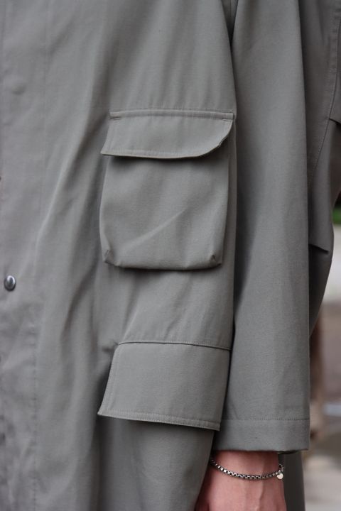 YOKE DESERT STORM OVERCOAT(YK21AW0239C) style.2021.9.13.