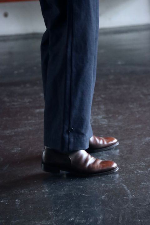 アプレッセ22FW Motorcycle Trousers"NAVY"スタイル