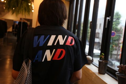 WIND AND SEA SEA"TRICOLOR"TEE(WDS-20S2-CS-05)FRA(BLACK) style.2020.7.10.