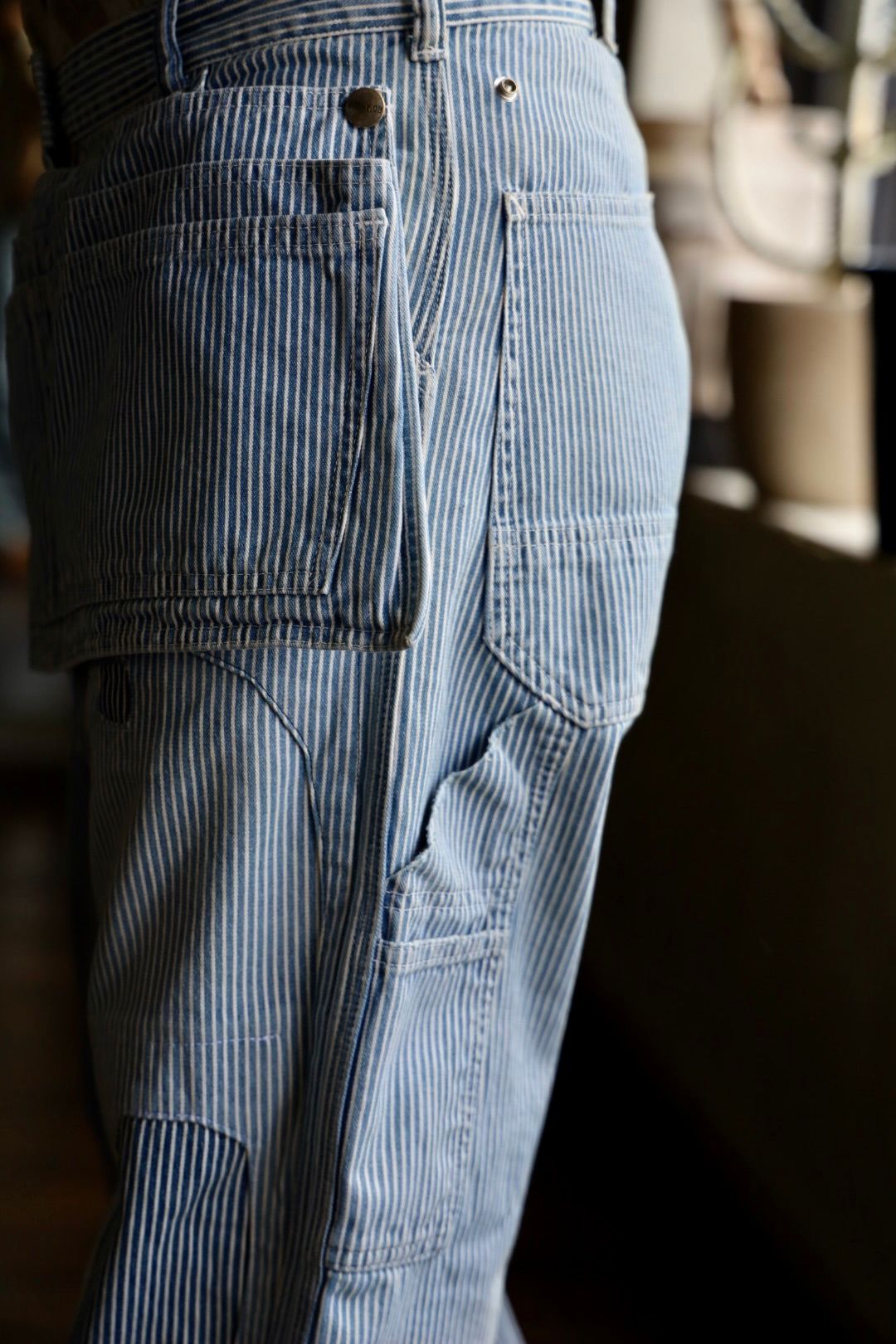 【美品】BOWWOW チノパンツ　ペイント加工　XXXL BOWWOW × BY＞PAINT CHINO PANTS/パンツ