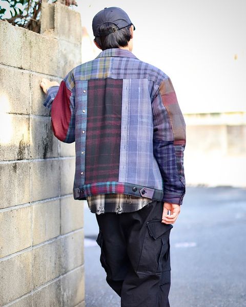RAFUラフ23AW リメイクジャケット Remake Jacketスタイル