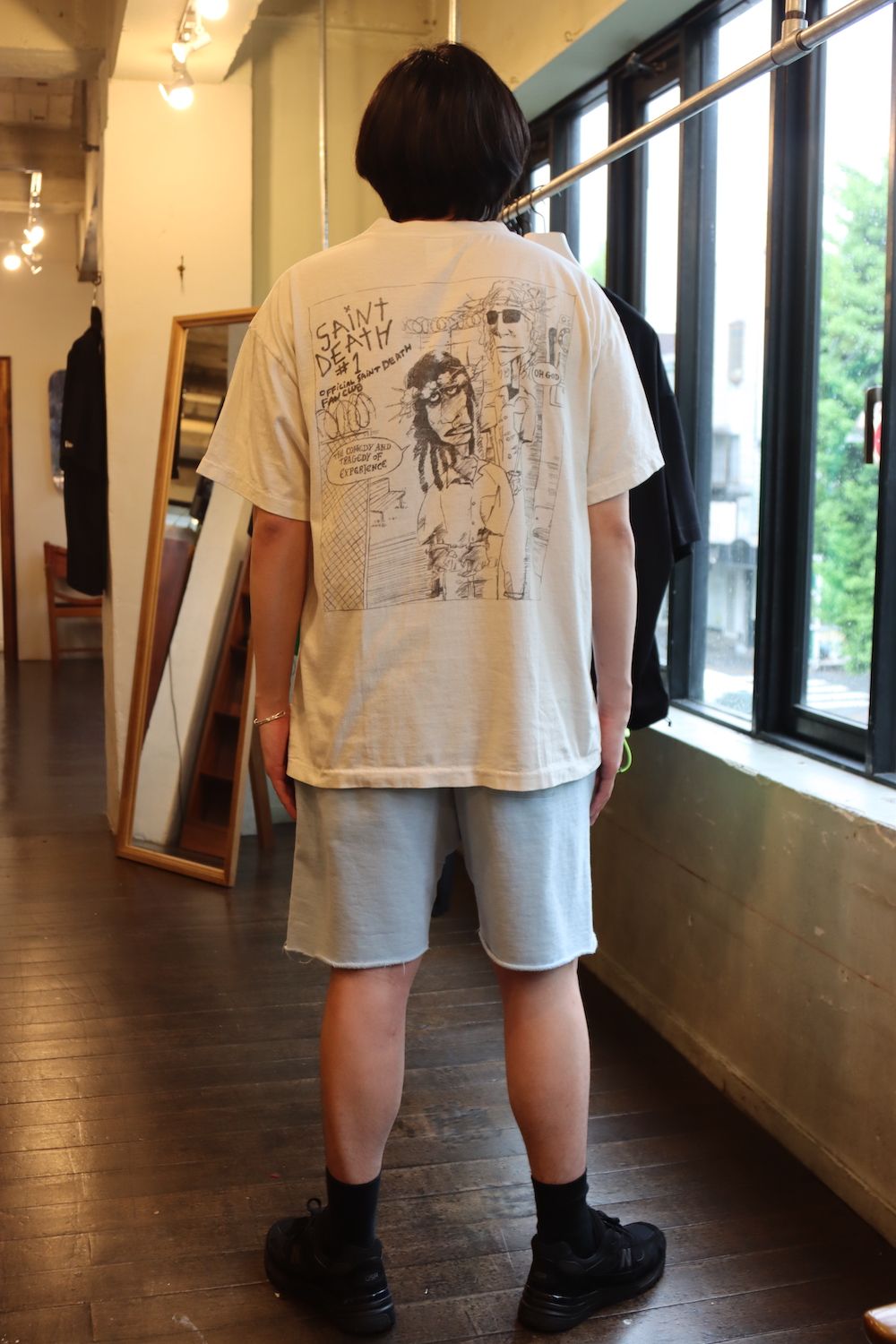 ©SAINT M×××××× セントマイケル22SS ×DENIM TEARS SAINT DEATH TEE style.2022.4.26
