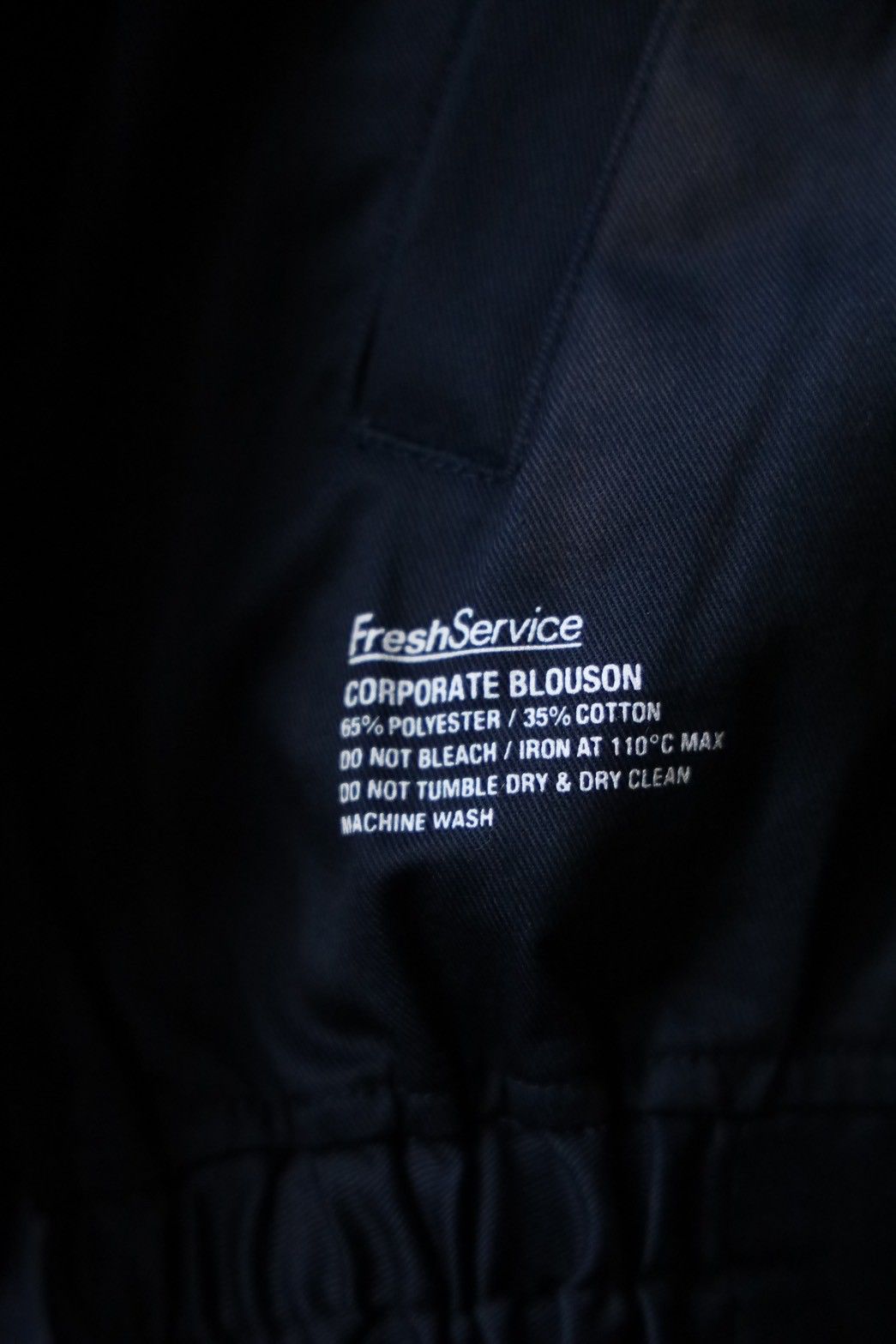 FreshService - フレッシュサービス CORPORATE BLOUSON (NAVY