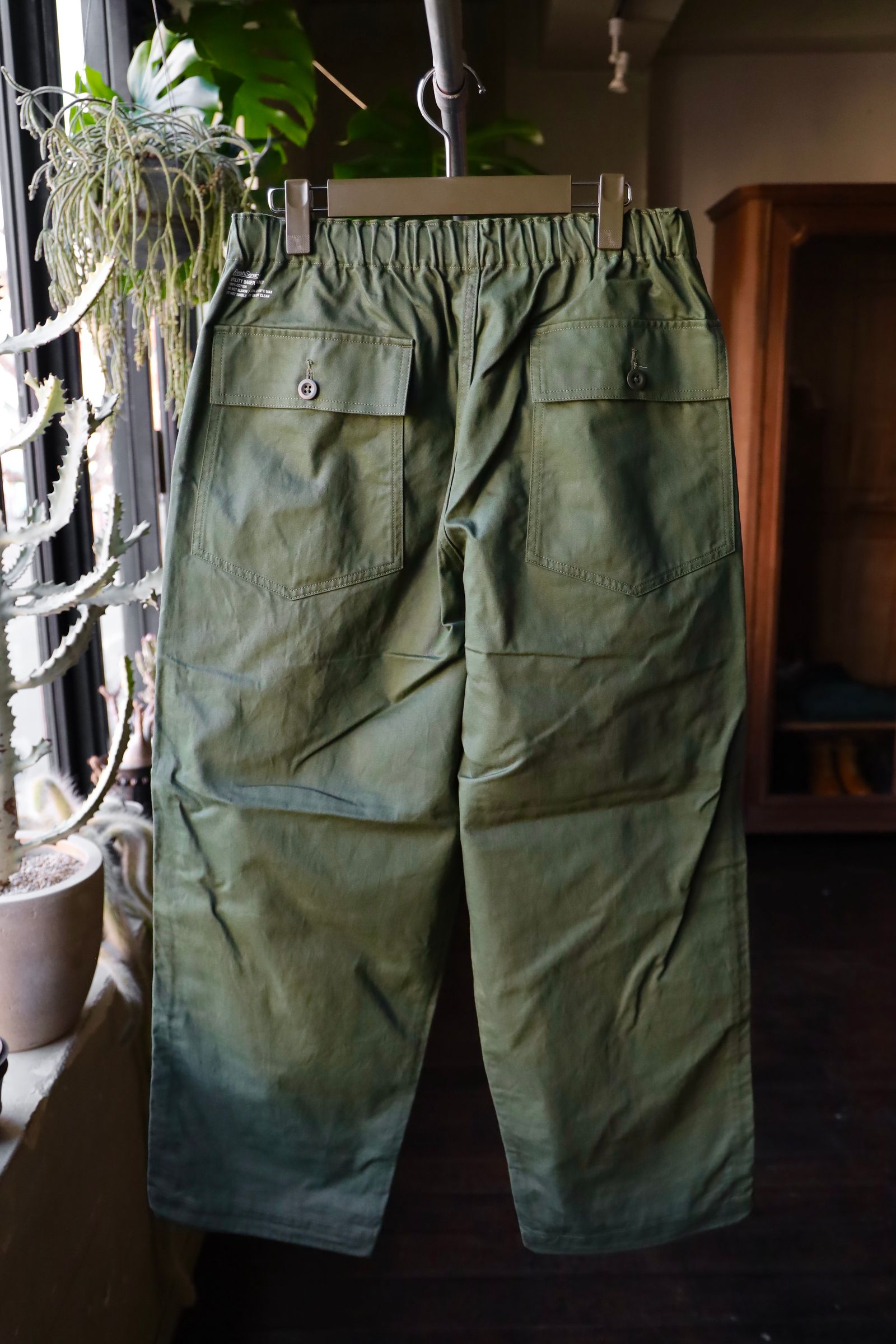 フレッシュサービス UTILITY BAKER PANTS(FSC251-40139)OLIVE