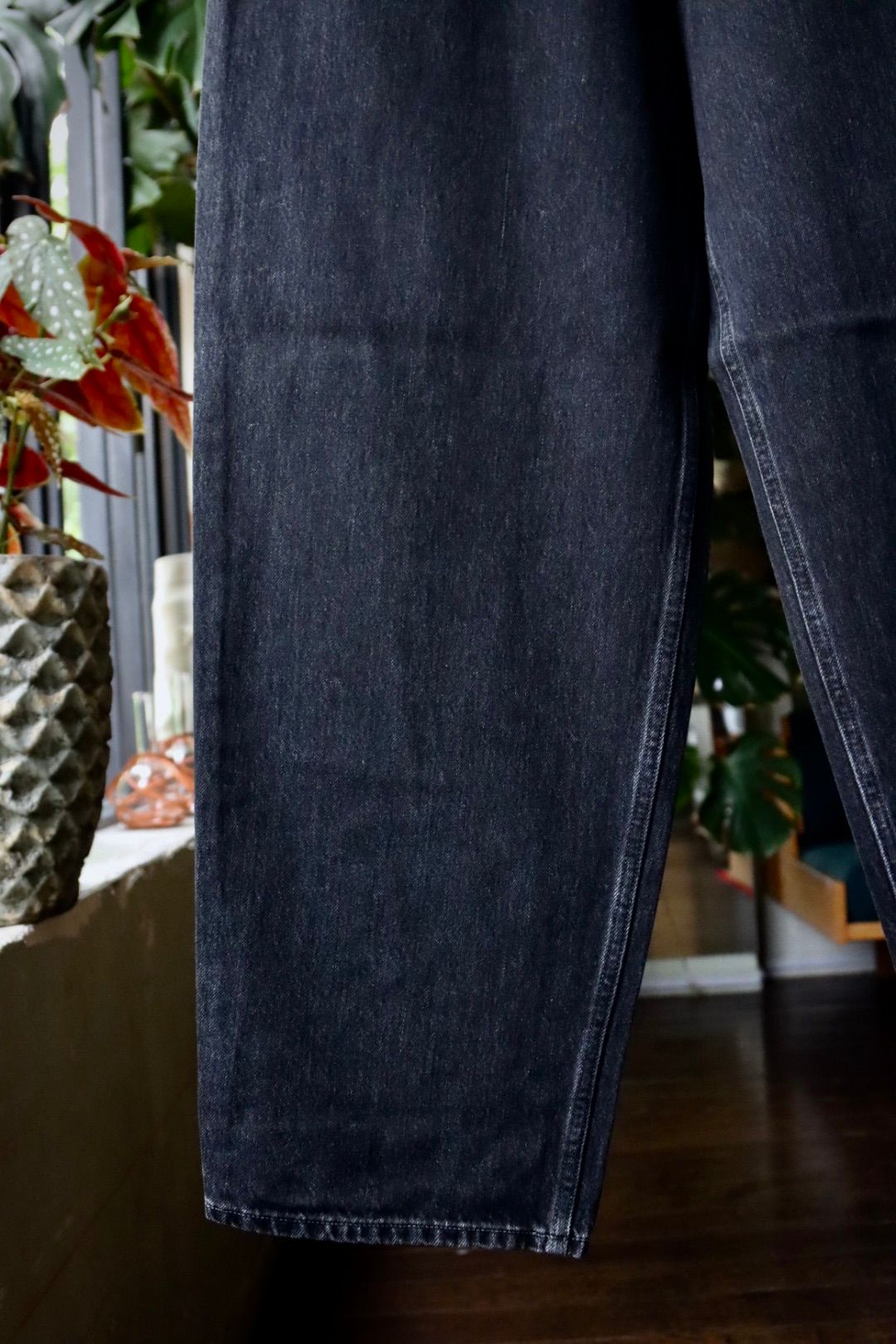 セダンオールパーパス23FW Oval Logo Denim Pant(SD23F-PT07)BLACK☆8月12日(土)発売！