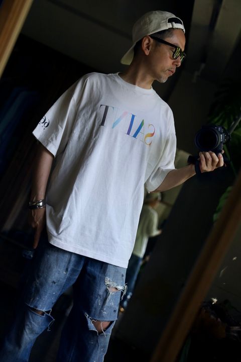 ©SAINT M×××××× RAINBOW SAINT SS TEEスタイル