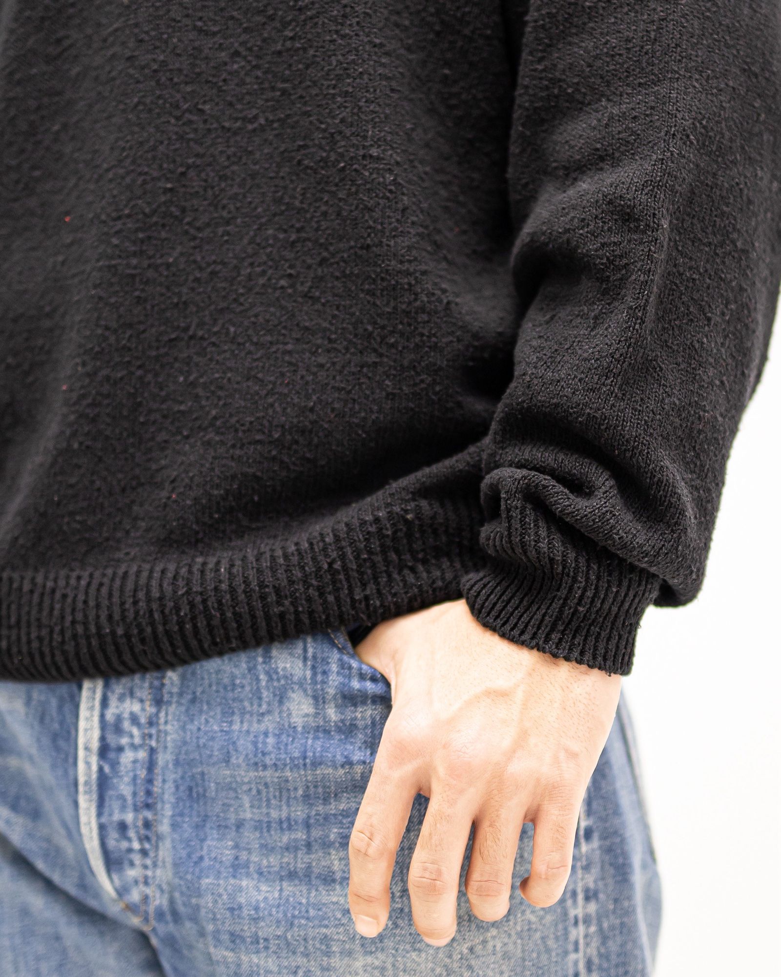 アプレッセ 2026 STYLE1 Washed Silk Nep Polo Shirt(26SAP-03-09)BLACK☆1月10日(土)発売！