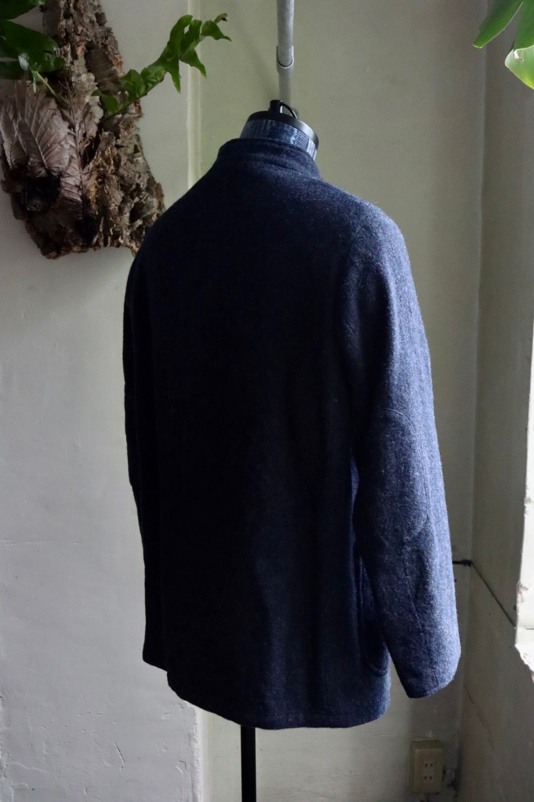 アプレッセ23AWハンティングジャケット Tweed Hunting Jacket(23AAP-01-17H)NAVY