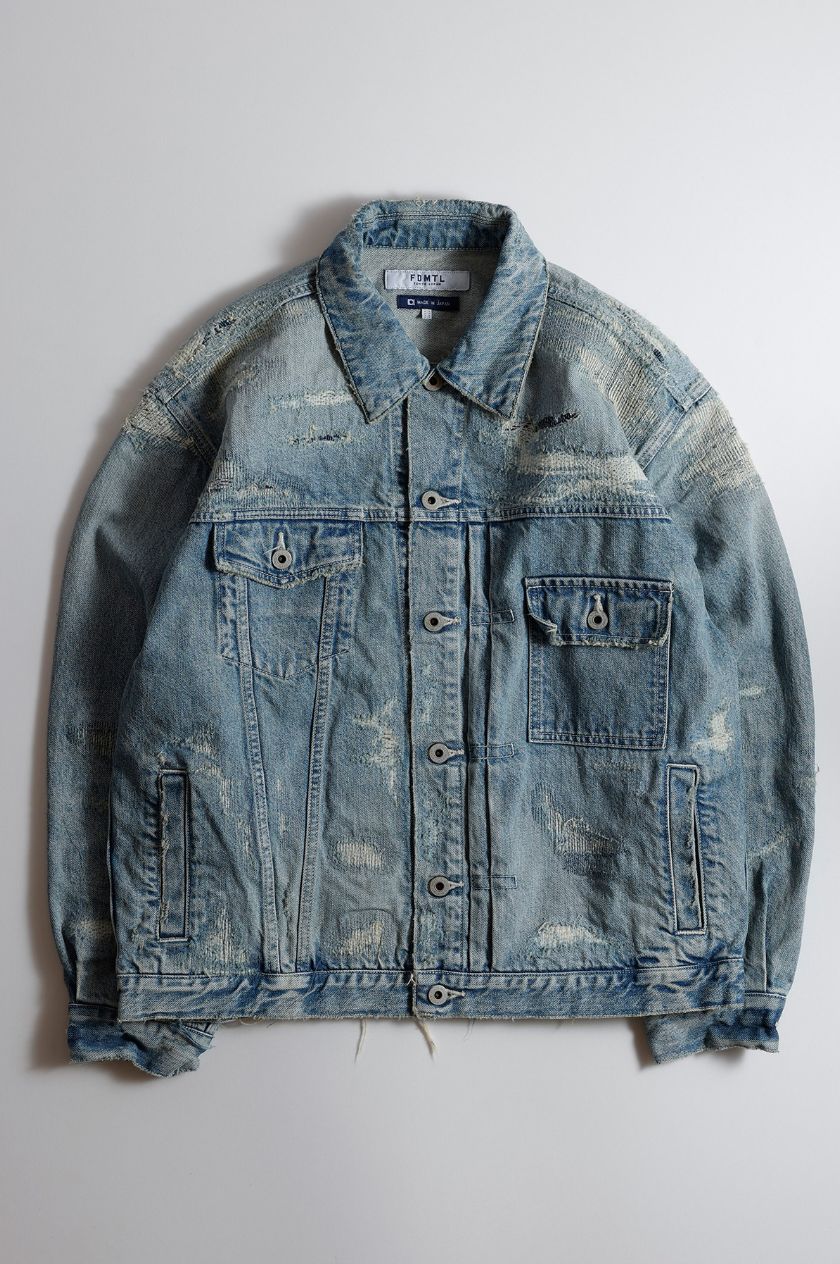 ファンダメンタル デニムジャケット DENIM JACKET 7YR WASH (FA25-JK13H)INDIGO