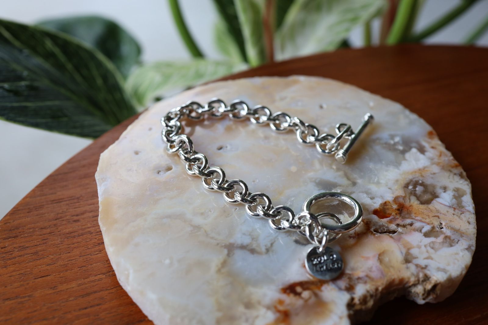 XOLO JEWELRY ブレスレット / Round Link Bracelet -8mm-(XOB023)SILVER925⭐︎新作発売！