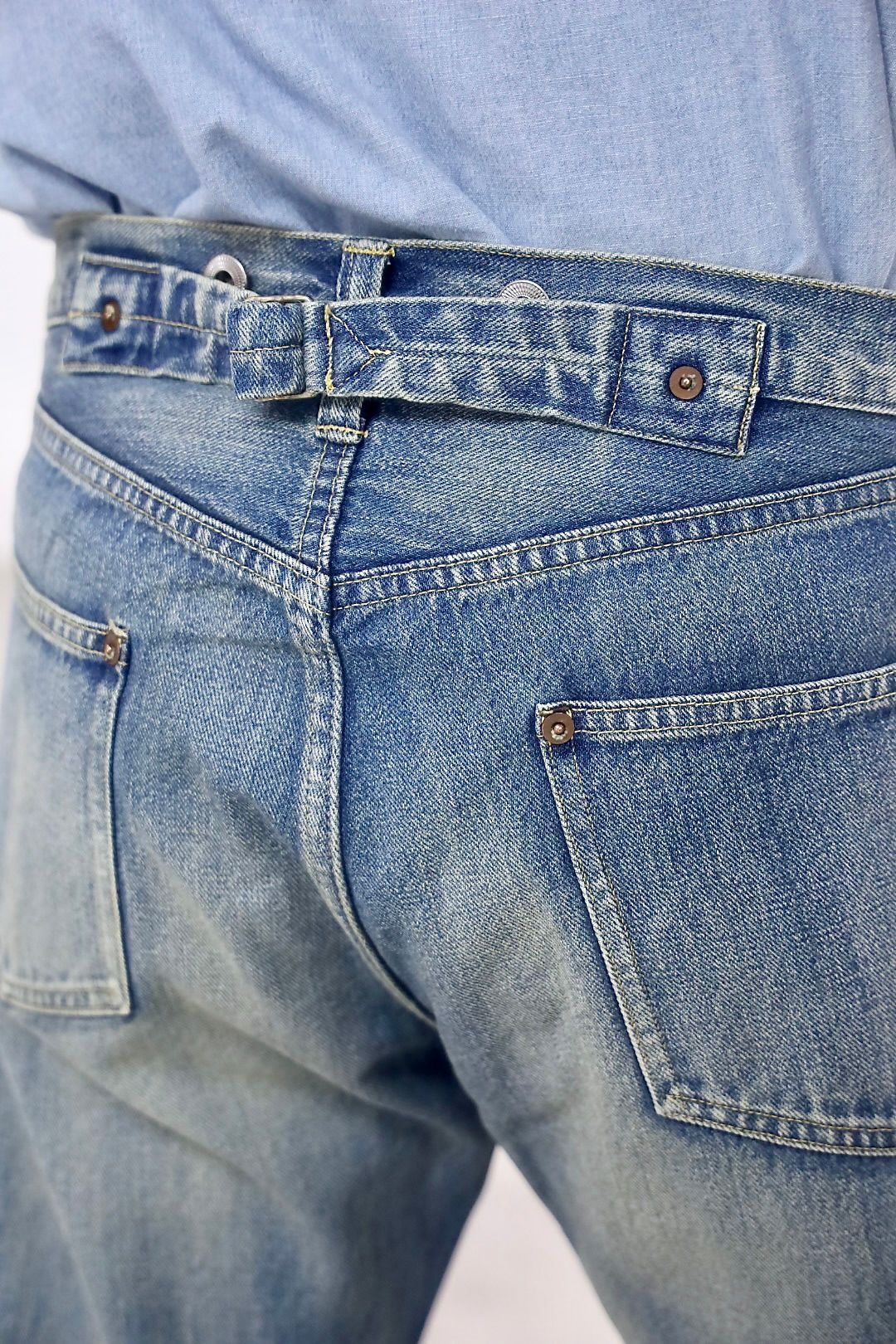 アプレッセ 2026 STYLE1 No.2 Washed Denim Pants(AP-4008)INDIGO