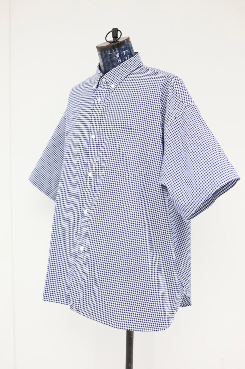 フレッシュサービス DRY OXFORD CORPORATE S/S B.D SHIRT(FSC262-50043B)NAVY PLAID☆5月16日(土)発売！