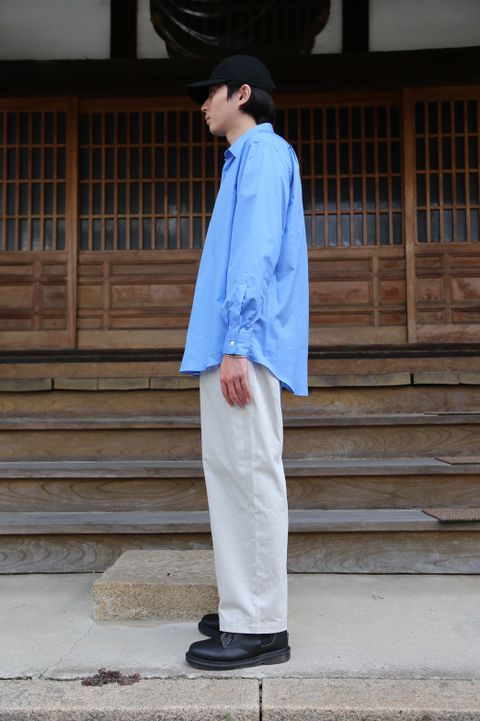 A.PRESSE Regular Collar Shirt style.2021.7.19.