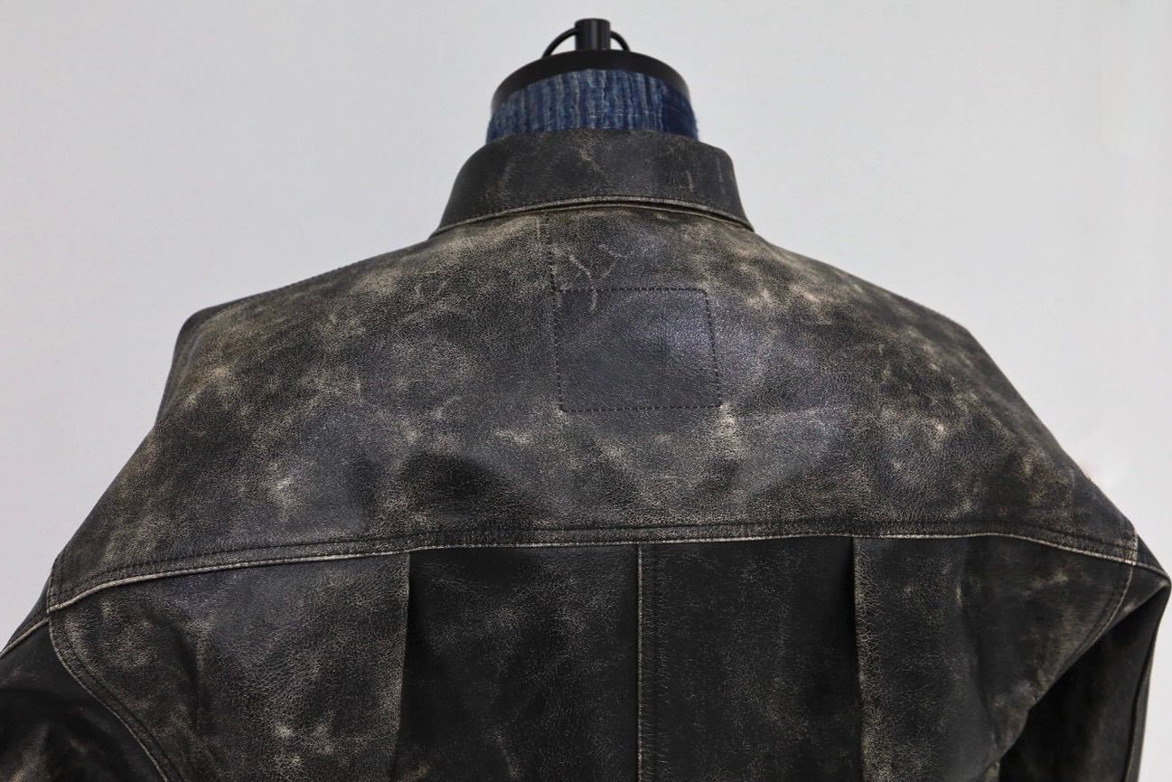 セントマイケル 26SS BBJ_LEATHER JACKET(SM-MK8-0000-C47)BLACK☆5月16日(土)発売！