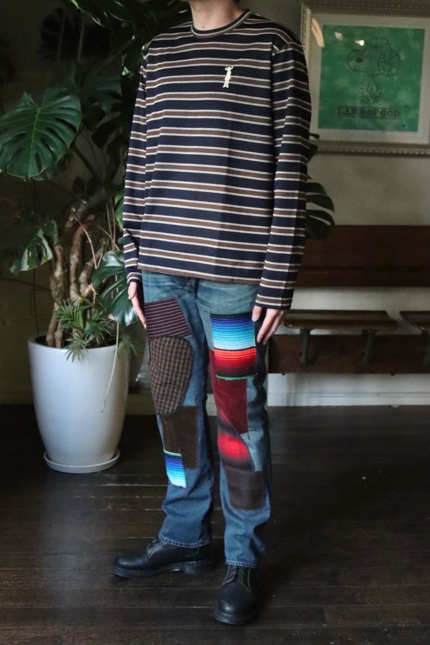 JUNYA WATANABE Jay Kayコラボ ボーダーカットソー style.2022.8.5