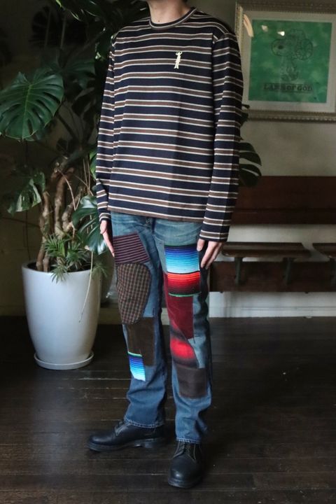 JUNYA WATANABE Jay Kayコラボ ボーダーカットソー style.2022.8.5
