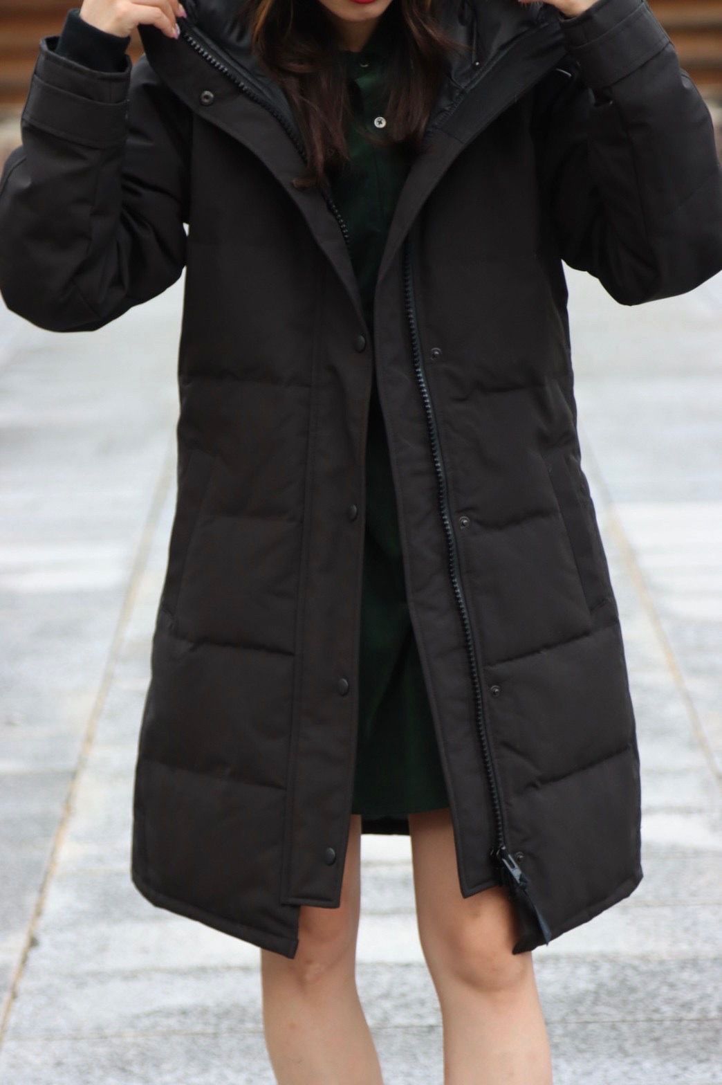 カナダグースレディース22AW SHELBURNE PARKA BLACK LABEL