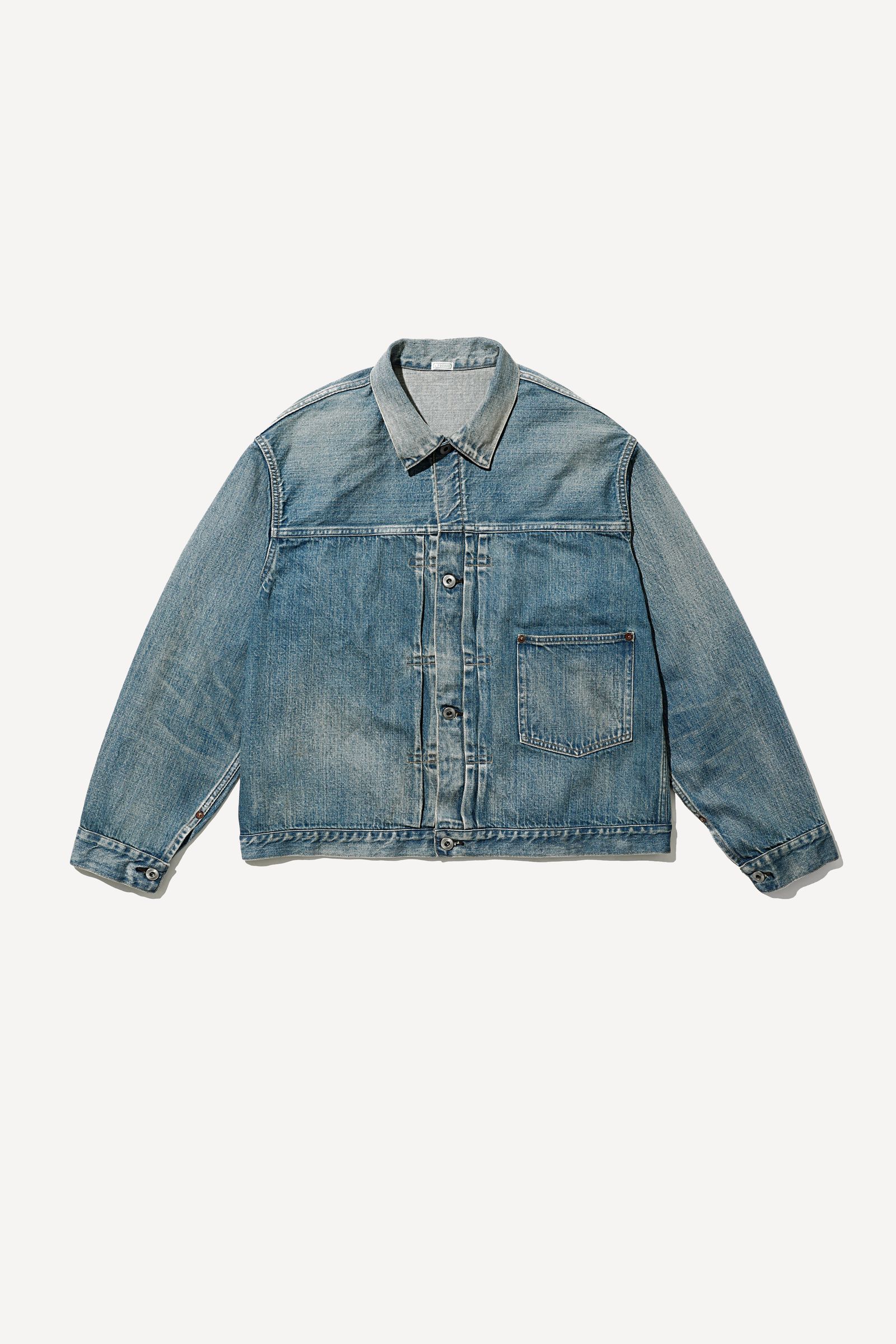 J.PRESS ジップアップ ジャケット ブルゾン M 25イ362 A.PRESSE - アプレッセ 2025 STYLE2 ジャケットNo.213 Denim