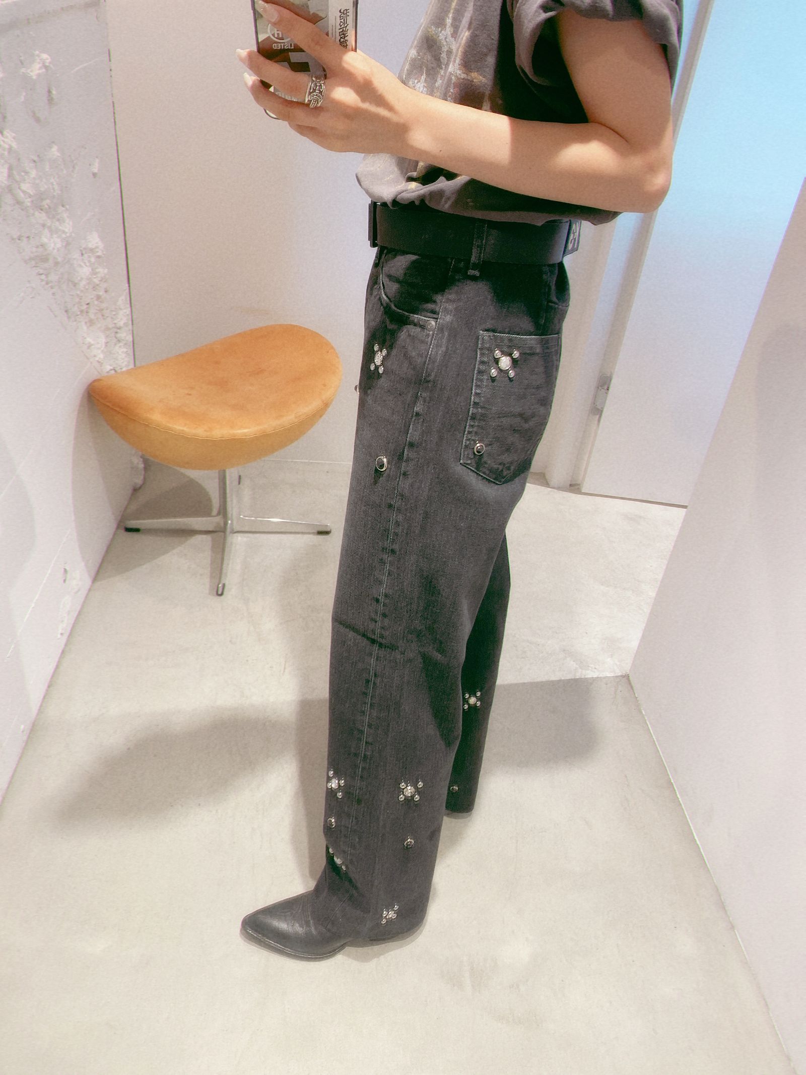 TANAKA 24FW 新作 STRAIGHT JEAN TROUSERS style.2024.9.4