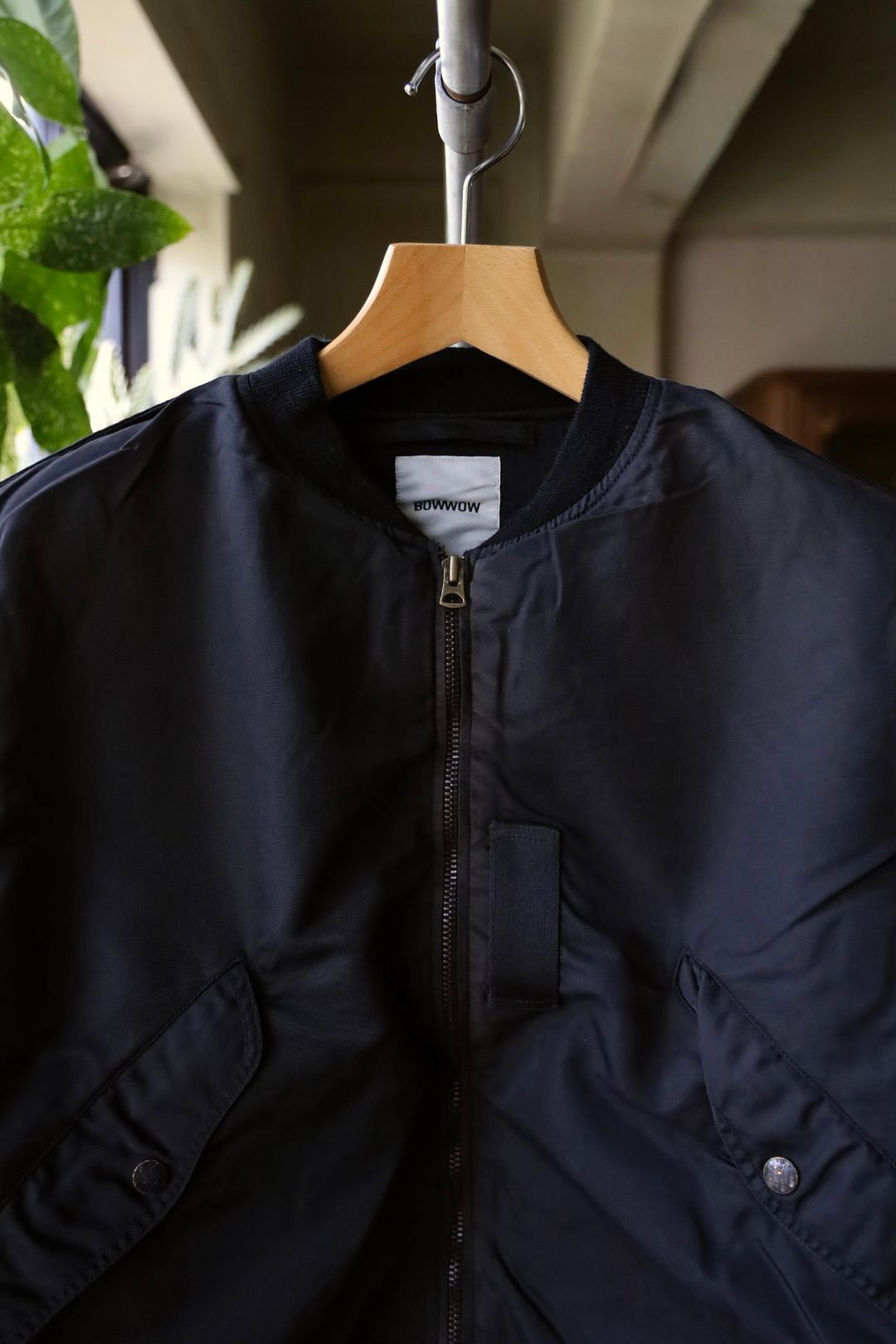 BOW WOW 25FWバウワウ ジャケットL-2B FLIGHT JACKET AGED(BW252-L2FJ) AGED BLACK