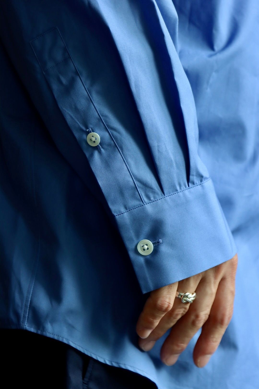 ATON 22FW STANDARD SHIRT"SAX"スタイル.2022.6.18.