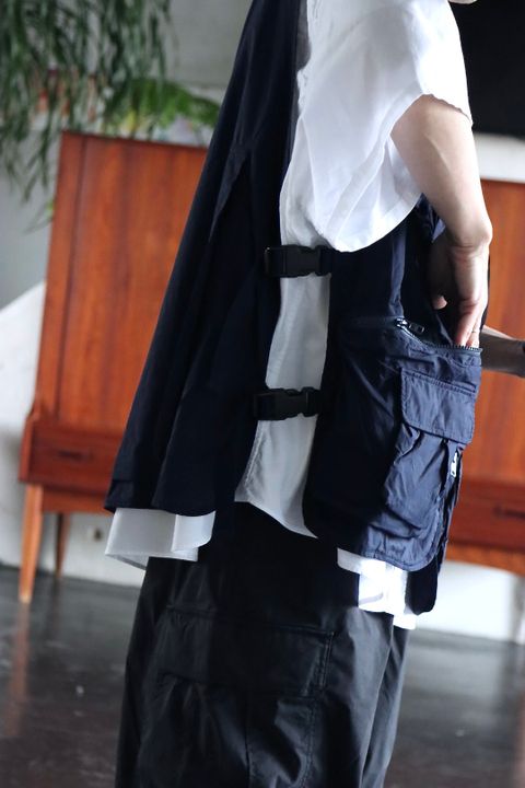 FreshService 22SS TYPEWRITER TACTICAL VEST"NAVY"style.2022.3.12.