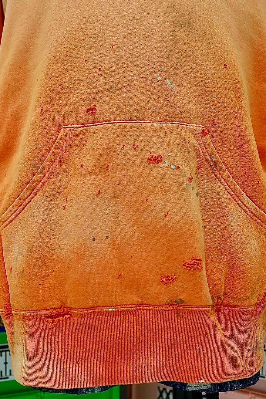 セントマイケル25AWベルベルジンコラボ BB_DBL FACE HOODIE/SAINT(SM-HR1-0000-C57)ORANGE☆11月8日(土)発売！