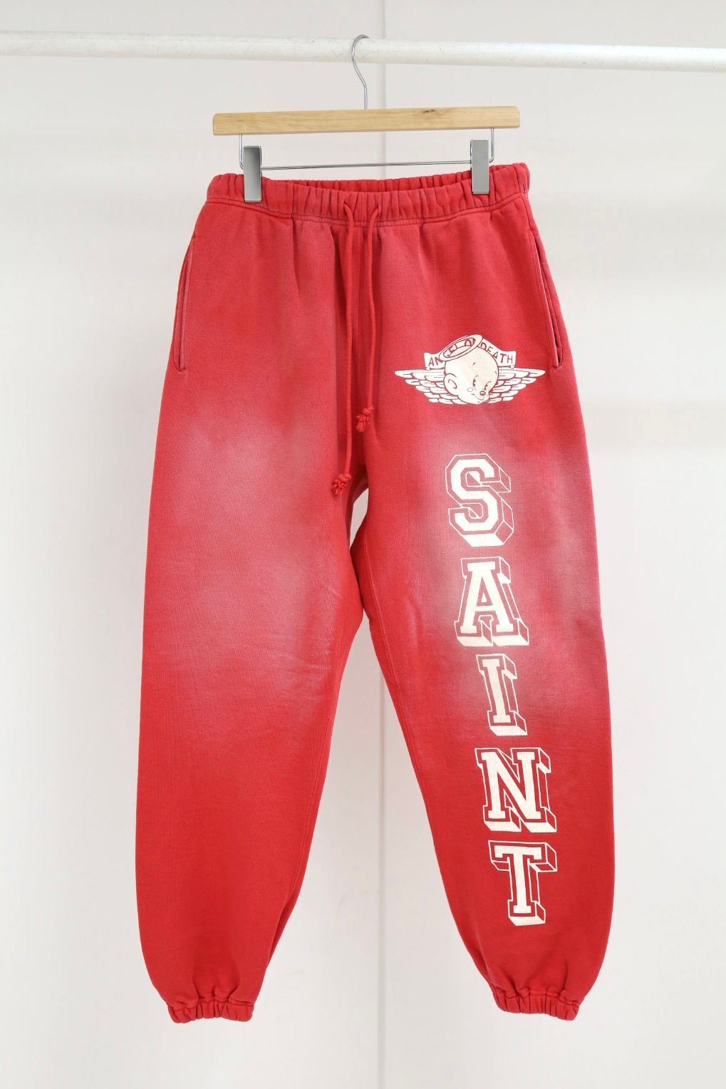 セントマイケル 26SS BABY MICHAEL SWT PANTS(SM-MK8-0000-065)RED