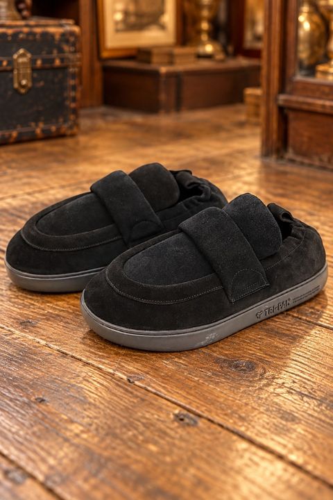 グラフペーパー foot the coacher for GP SUEDE SOFT-PAD LOAFER(GM263-90699)BLACK☆10月10日(土)発売！