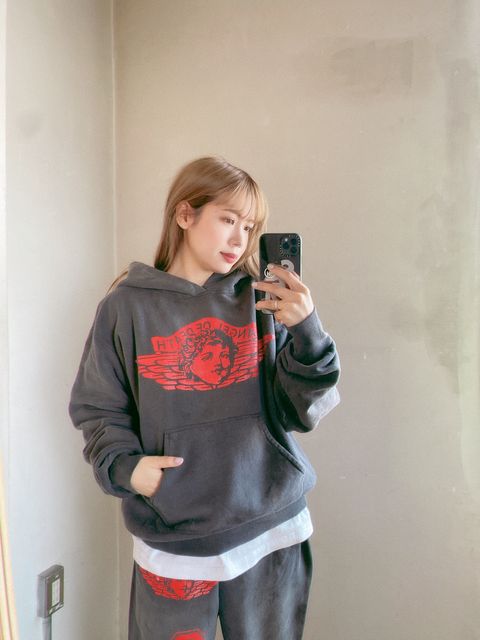 セントマイケル 新作ANGEL HOODIE style.2024.1.12