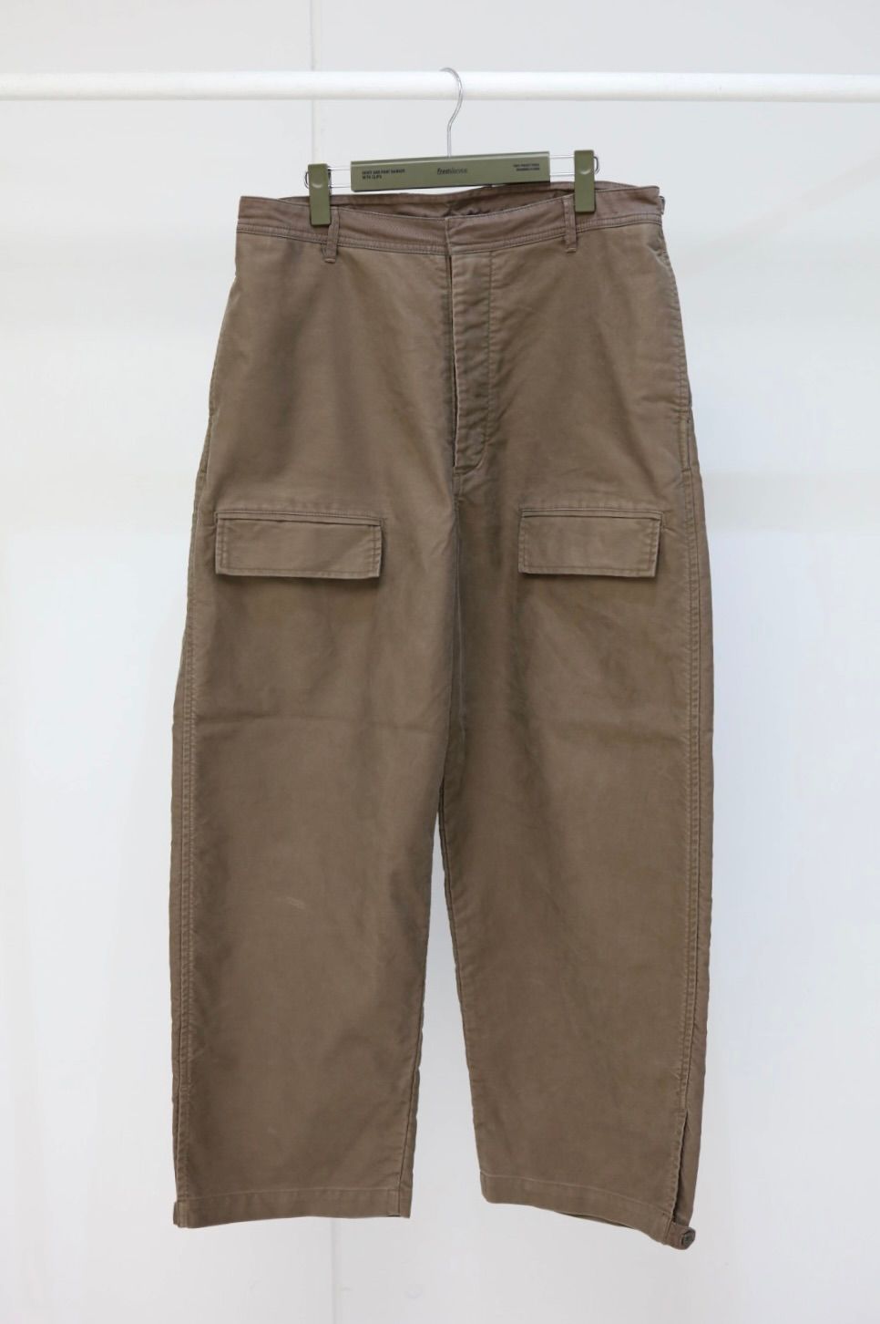 フレッシュサービス MOLESKIN TANKERS PANTS(FSC261-40217)MUD BROWN★2月21日(土)発売