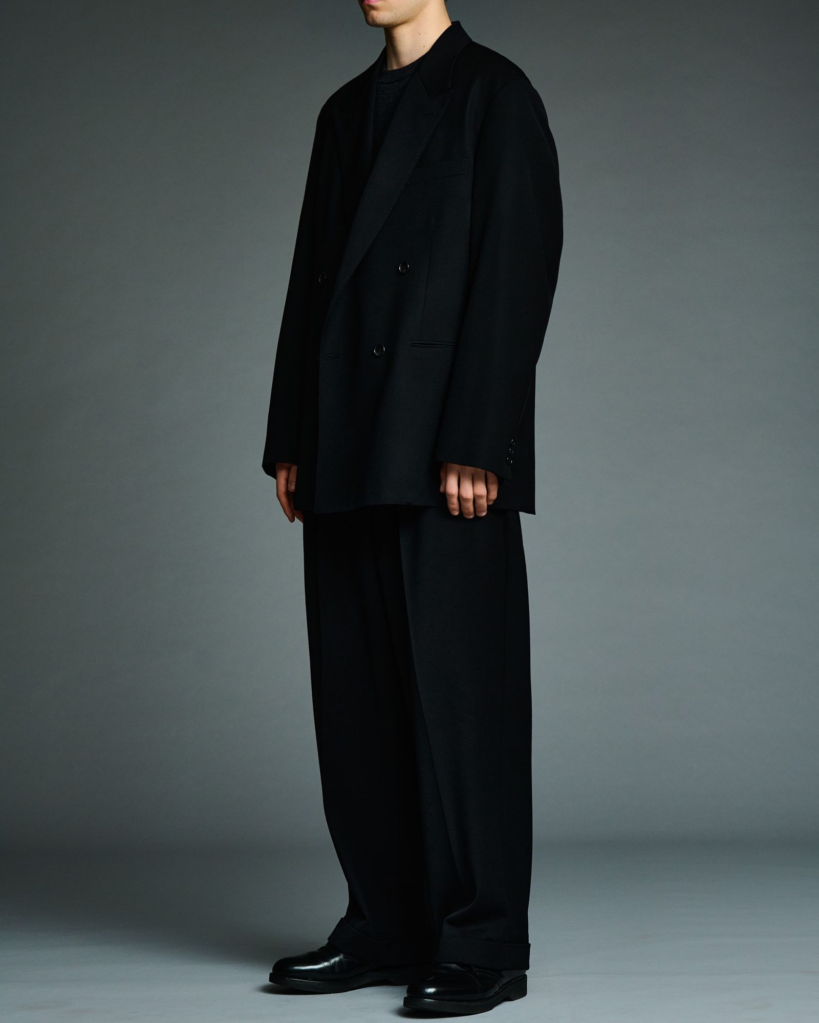 A.PRESSE - アプレッセ 2026 STYLE2 Wool Double Breasted Jacket