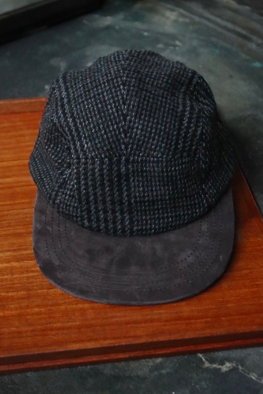 エンダースキーマ 25SA キャップ tweed jet cap(xu-c-twc)brown