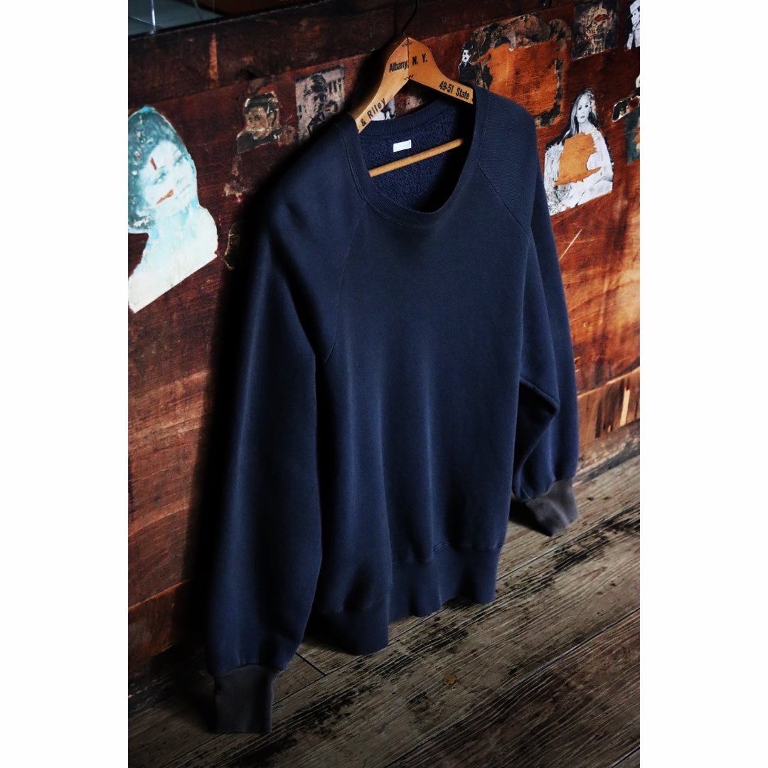 A.PRESSE - アプレッセ23SSハーフジップスウェット Vintage Half Zip Sweatshirt(23SAP-05