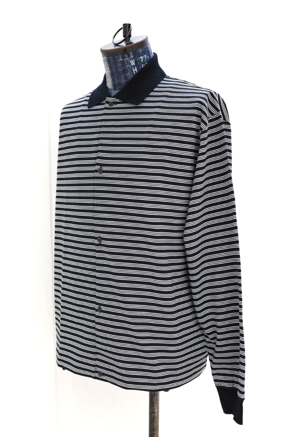 マーカ 26SS シャツカーディガン SHIRT CARDIGAN(M26A14CS01C)BLACK BORDER☆新作発売！