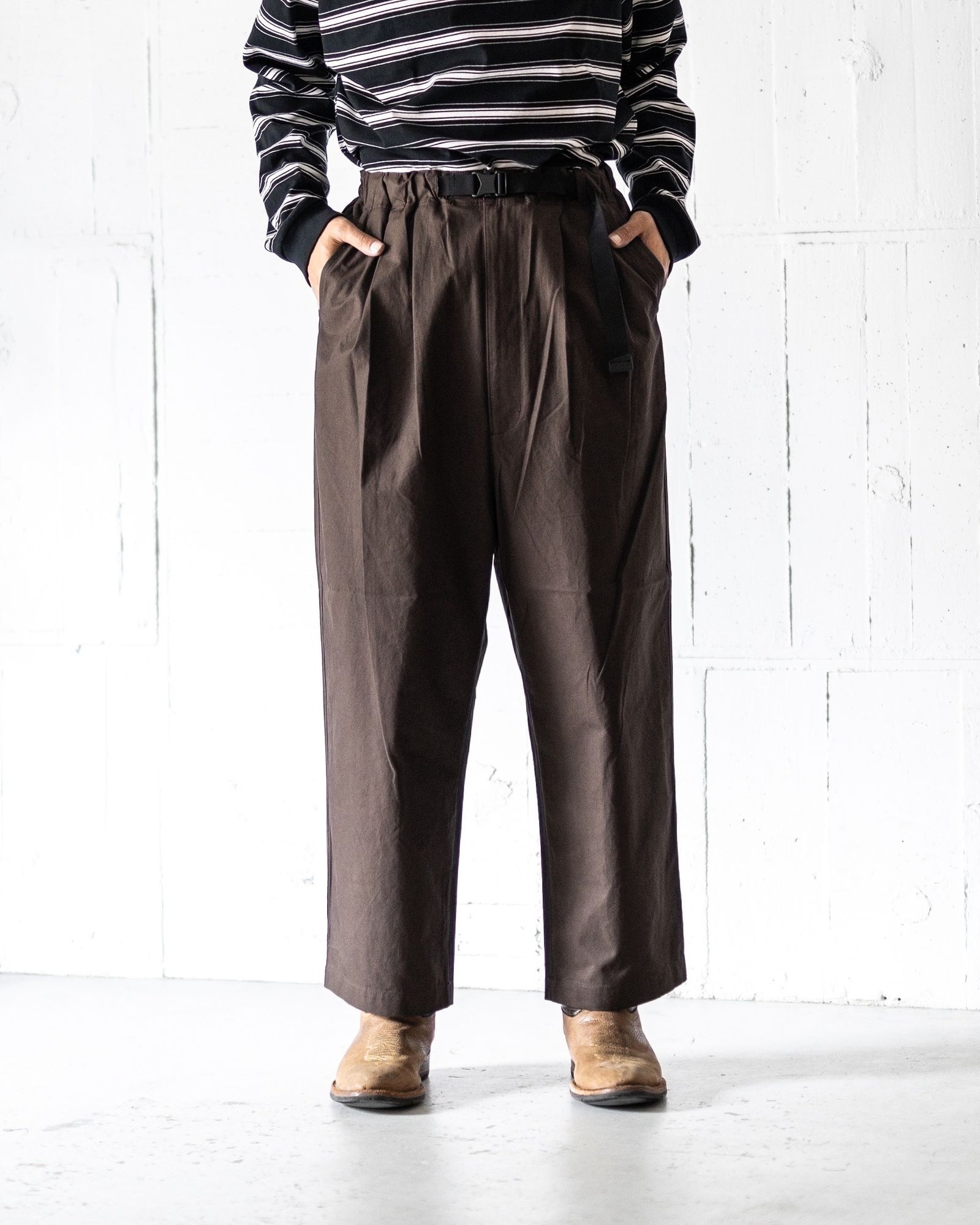 コムデギャルソンオム　膝下ステッチがお洒落 COMME des GARCONS HOMME(コムデギャルソンオム) 98AW white