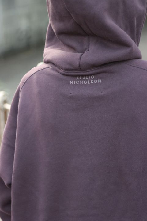STUDIO NICHOLSON ARBOR HOODY style.2022.9.11