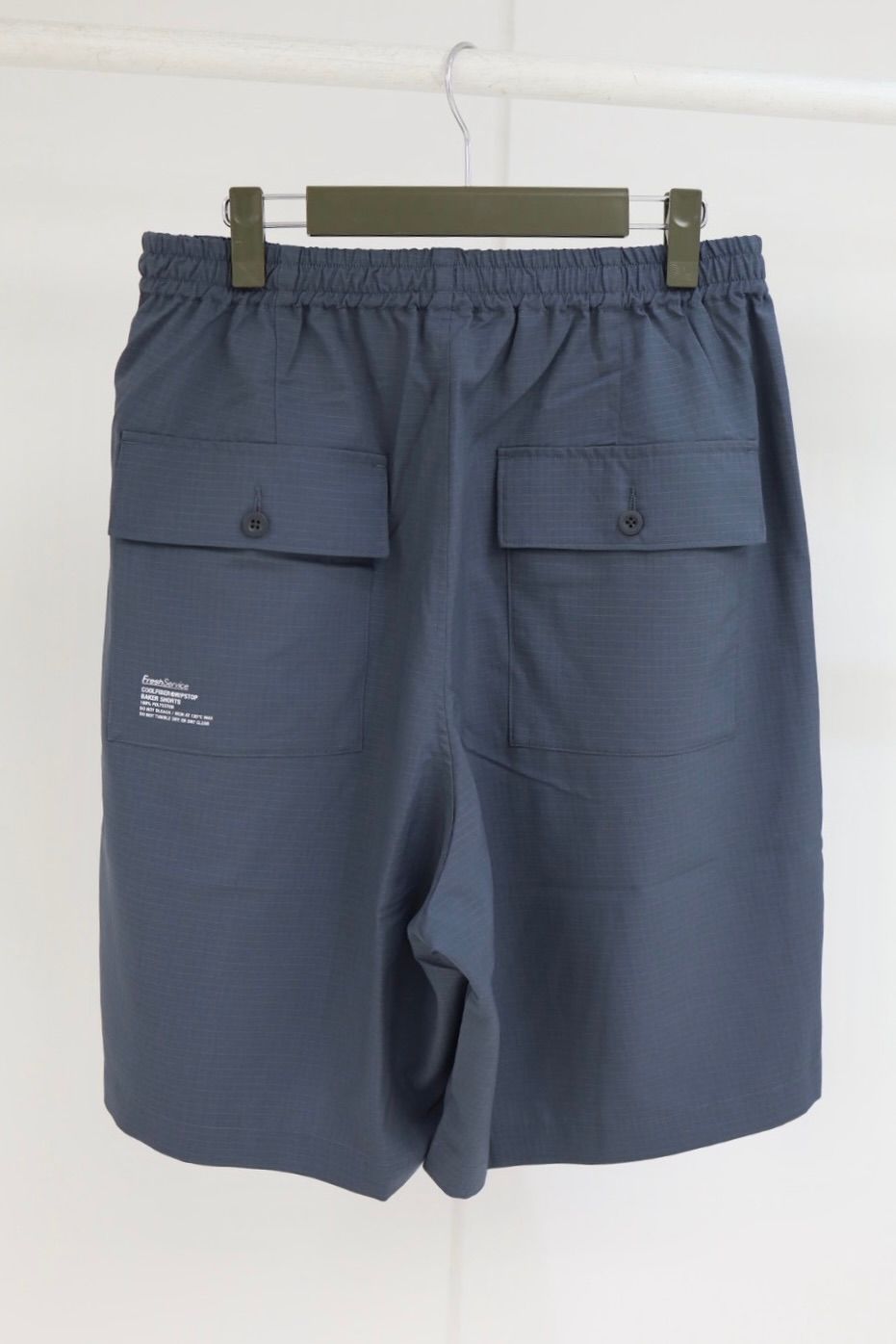 フレッシュサービス 26SS COOLFIBER® RIPSTOP BAKER SHORTS(FSC262-40011)GRAY