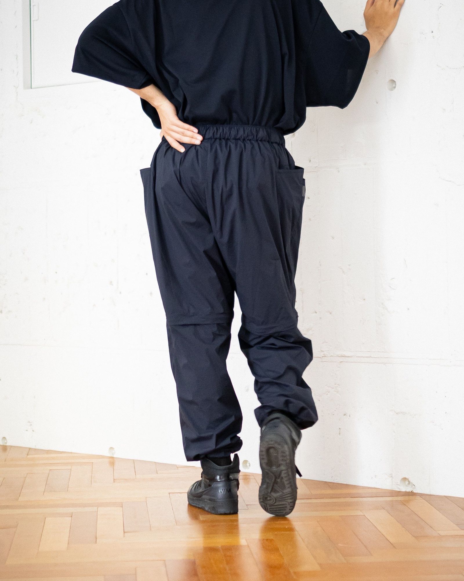 S.F.C SUPER WIDE DETACHABLE PANTS / Beige | FLATBUSH
