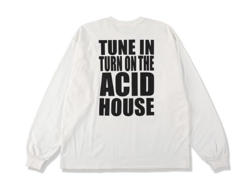 イズネスミュージック 25AW TAH LONG SLEEVE T-SHIRT (IMP6_14_TAHLS01) WHITE