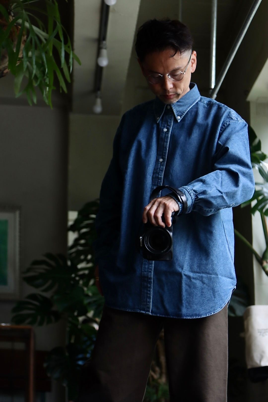アプレッセ22FW BD Denim Shirtスタイル3.2022.8.11.