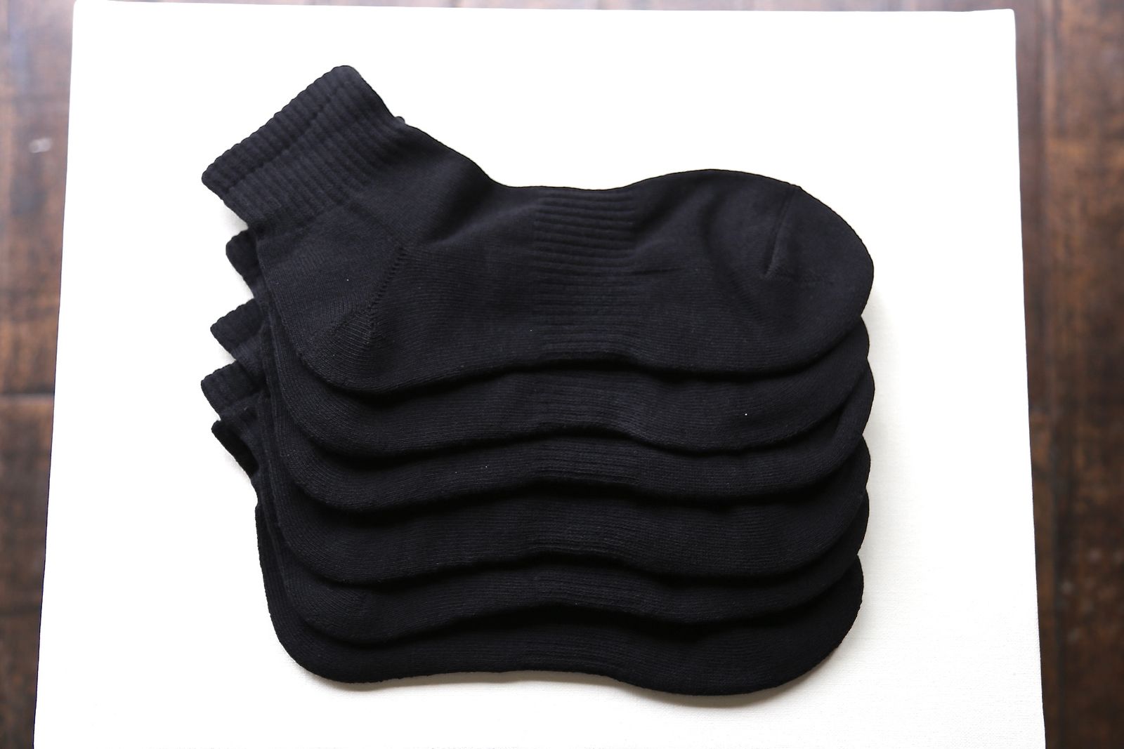 フレッシュサービスソックスORIGINAL 3-PACK SHORT SOCKS(BLACK)☆再入荷！