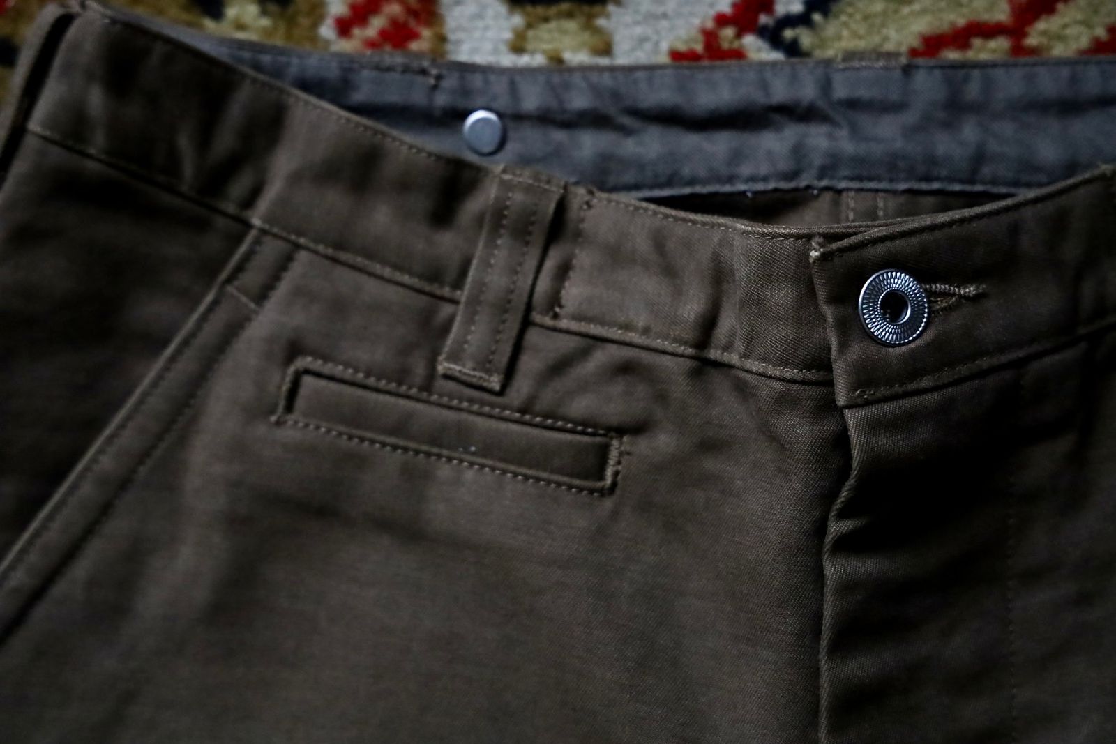 アプレッセ 2026 STYLE2 Vintage Motorcycle Trousers(26AAP-04-23)OLIVE☆9月5日(土)発売！
