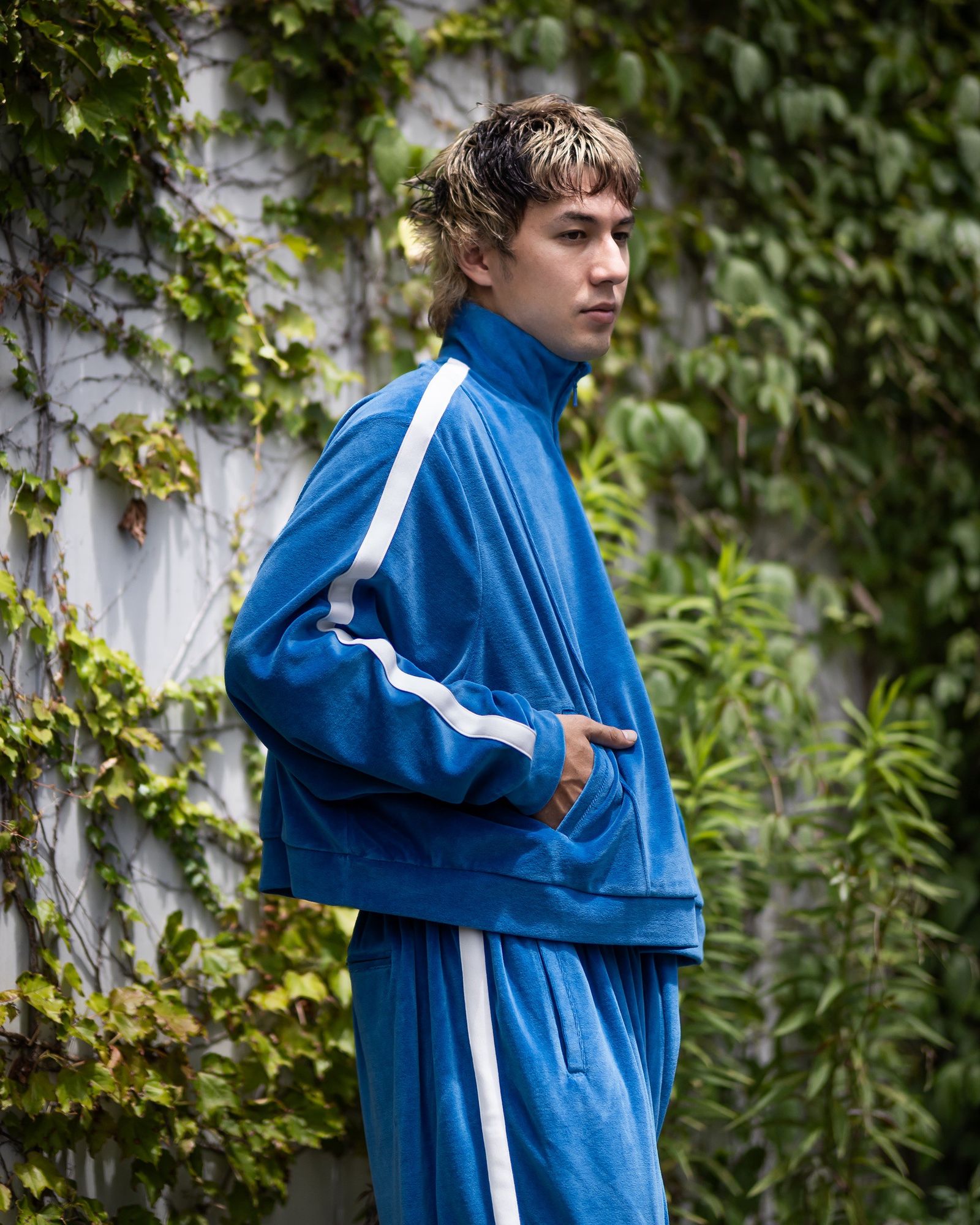 doublet ダブレット26AW BUBBLEGUM INFLATED TRACK JACKET (26AW23CS449)BLUE