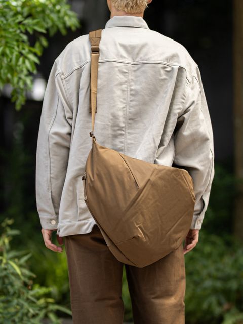 グラフペーパー Blankof for GP Large Crescent Bag(GU263-90512)BROWN☆8月8日(土)発売！