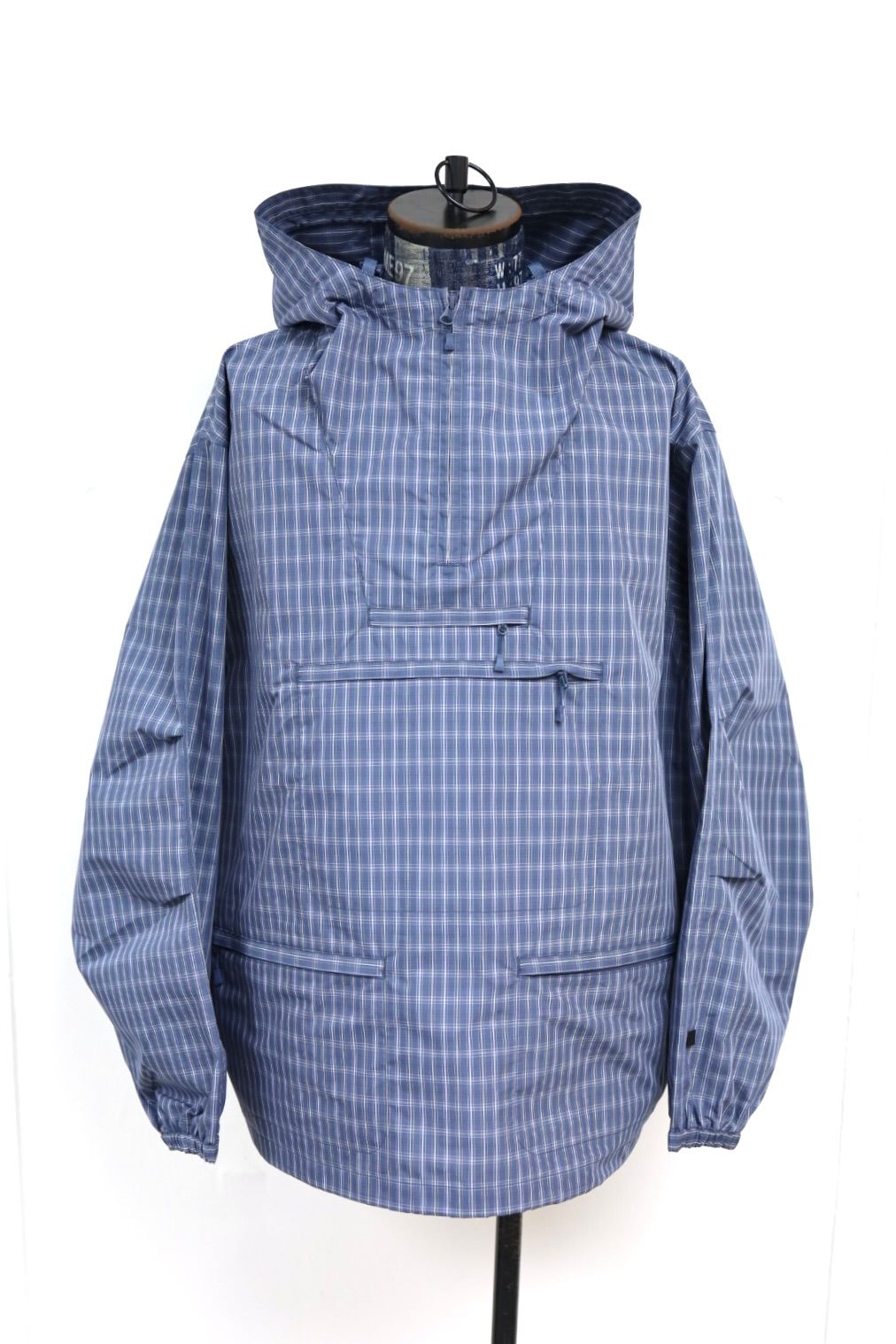 DAIWA PIER39(ダイワピア39) TECH ANORAK JACKET SUMMER PLAID(BJ-70026)SMOKE BLUE☆2月21日(土)発売！