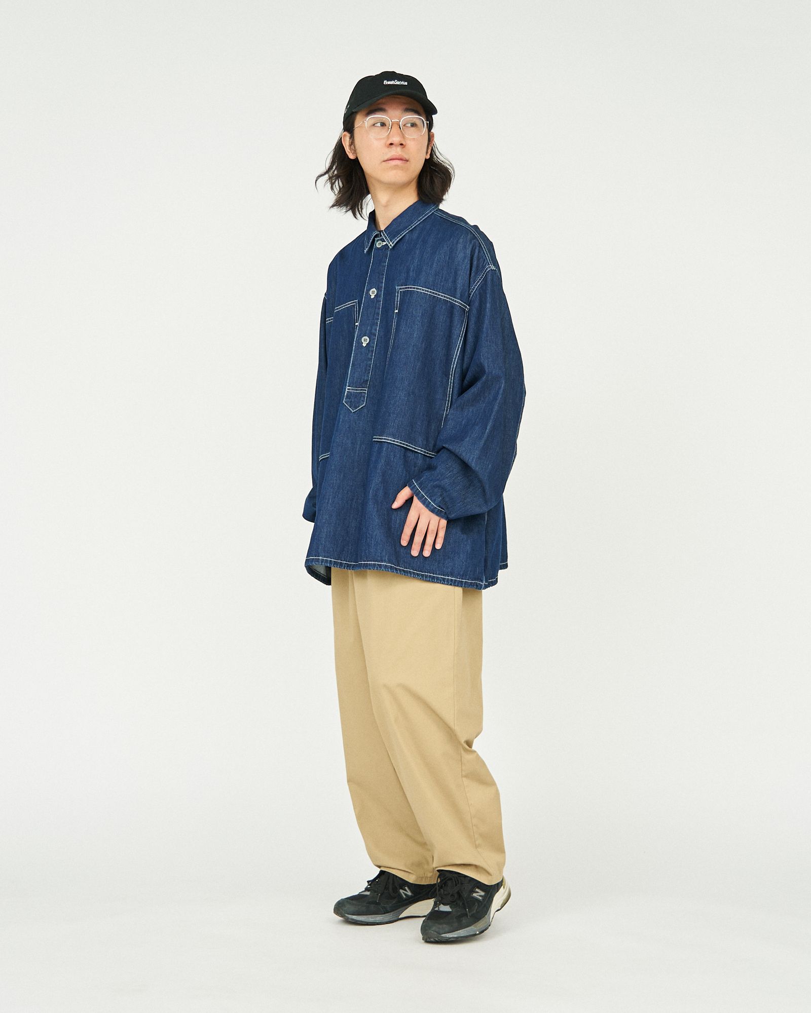 フレッシュサービス DENIM PULLOVER SHIRT(FSC251-50135OW)ONE WASH☆2月22日(土)発売！