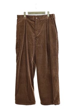 フレッシュサービス 26AW AIR CORDUROY WIDE TROUSERS(FSC263-40087)BROWN☆10月3日(土)発売！